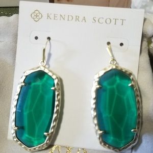 Kendra Scott Ella Drop Emerald